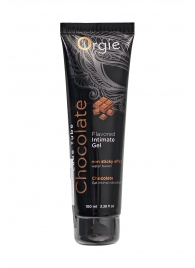 Интимный гель на водной основе Lube Tube Chocolate с шоколадным вкусом - 100 мл. - ORGIE - купить с доставкой в Люберцах