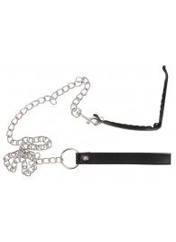 Зажим для половых губ с поводком Pussy Clamp With A Leash - Orion - купить с доставкой в Люберцах