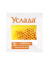 Гель-лубрикант «Услада с прополисом» - 3 гр. - Биоритм - купить с доставкой в Люберцах