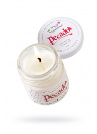 Массажная свеча Tobacco Vanilla - 35 мл. - Pecado - купить с доставкой в Люберцах