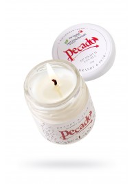 Массажная свеча Brandy   Pear - 35 мл. - Pecado - купить с доставкой в Люберцах