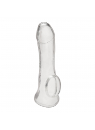 Прозрачная насадка на пенис Transparent Penis Enhancing Sleeve Extension - 15,9 см. - BlueLine - в Люберцах купить с доставкой