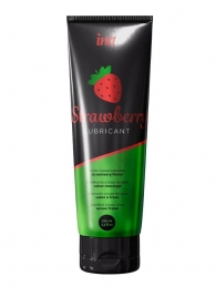 Смазка на водной основе с ароматом клубники Strawberry Lubricant - 100 мл. - INTT - купить с доставкой в Люберцах