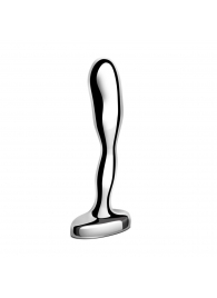 Стальной стимулятор простаты Stainless Steel Prostate Plug - 11,5 см. - b-Vibe - в Люберцах купить с доставкой