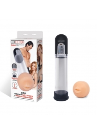 Автоматическая вакуумная помпа-мастурбатор Blowjob Auto Sucker Penis Enlarger Pump - Lux Fetish - в Люберцах купить с доставкой