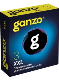 Презервативы увеличенного размера Ganzo XXL - 3 шт. - Ganzo - купить с доставкой в Люберцах