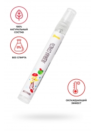 Охлаждающе-возбуждающий оральный спрей «Ледяная страсть» со вкусом мяты и ванили - 10 мл. - ToyFa - купить с доставкой в Люберцах