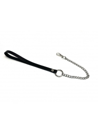 Поводок на цепочке Sex Game - 44 см. - БДСМ Арсенал - купить с доставкой в Люберцах