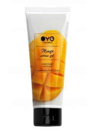 Лубрикант на водной основе OYO Aroma Gel Mango с ароматом манго - 75 мл. - OYO - купить с доставкой в Люберцах