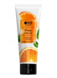 Лубрикант на водной основе OYO Aroma Gel Orange с ароматом апельсина - 75 мл. - OYO - купить с доставкой в Люберцах