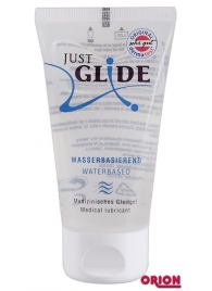 Вагинальная смазка на водной основе JUSTGLIDE - 50 мл. - Orion - купить с доставкой в Люберцах