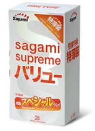 Ультратонкие презервативы Sagami Xtreme SUPERTHIN - 24 шт. - Sagami - купить с доставкой в Люберцах