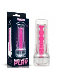 Светящийся в темноте мастурбатор 8.5 Lumino Play Masturbator - Lovetoy - в Люберцах купить с доставкой