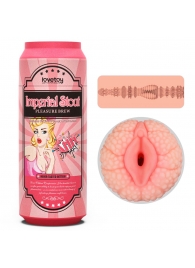 Мастурбатор-вагина Pleasure Brew Masturbator-Imperial Stout в банке - Lovetoy - в Люберцах купить с доставкой
