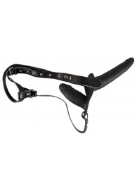 Женский страпон с вагинальной пробкой - 15 см. - Orion - купить с доставкой в Люберцах