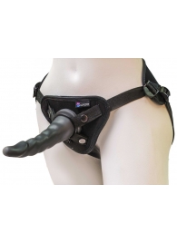 Комплект из трусиков Harness и двух насадок - 20,5 и 18 см. - LOVETOY (А-Полимер) - купить с доставкой в Люберцах