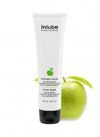 Лубрикант на водной основе Nuei Inlube с алоэ вера и ароматом зелёного яблока - 100 мл. - Nuei cosmetics - купить с доставкой в Люберцах