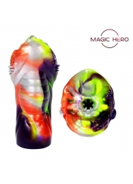 Яркий фантазийный мастурбатор - Bior toys - в Люберцах купить с доставкой