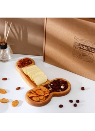 Деревянное блюдо для подачи в форме члена (32,5 х 20 х 1,7 см) - Сима-Ленд - купить с доставкой в Люберцах