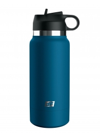 Мастурбатор-вагина в синей колбе F*ck Flask - Pipedream - в Люберцах купить с доставкой