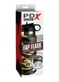 Мастурбатор в камуфляжной колбе Fap Flask - Pipedream - в Люберцах купить с доставкой