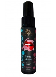 Спрей для горла Deep Throat с десенсибилизирующим эффектом и вкусом бабл-гам - 50 мл. - БиоМед - купить с доставкой в Люберцах