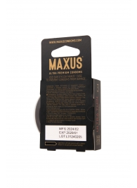 Ультратонкие презервативы MAXUS AIR Ultra Thin - 3 шт. - Maxus - купить с доставкой в Люберцах