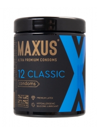 Классические презервативы MAXUS Classic - 12 шт. - Maxus - купить с доставкой в Люберцах