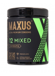 Презервативы MAXUS Mixed - 12 шт. - Maxus - купить с доставкой в Люберцах
