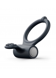 Черное эрекционное кольцо Power Clit - Dorcel - в Люберцах купить с доставкой