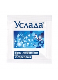 Гель-лубрикант «Услада с серебром» - 3 гр. - Биоритм - купить с доставкой в Люберцах