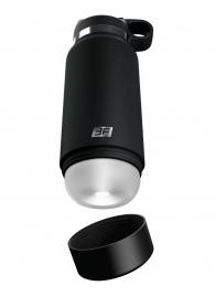 Черный мастурбатор в виде бутылки Fap Flask - Pipedream - в Люберцах купить с доставкой