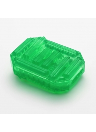Зеленый мастурбатор-стимулятор Tenga Uni Emerald - Tenga - в Люберцах купить с доставкой