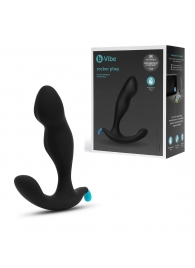 Черный утяжеленный анальный стимулятор Rocker Plug - 12 см. - b-Vibe - в Люберцах купить с доставкой