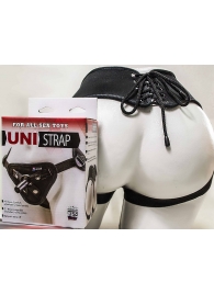 Универсальные трусики Harness UNI strap с корсетом - LOVETOY (А-Полимер) - купить с доставкой в Люберцах