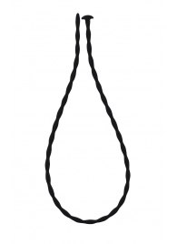 Черный уретральный массажер Glide Small - 30 см. - Lola Games - купить с доставкой в Люберцах