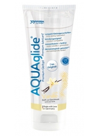 Смазка на водной основе AQUAglide с ароматом ванили - 100 мл. - Joy Division - купить с доставкой в Люберцах