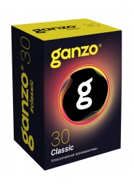 Классические презервативы с обильной смазкой Ganzo Classic - 30 шт. - Ganzo - купить с доставкой в Люберцах