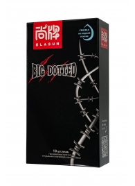 Презервативы с точками Elasun Big Dotted - 10 шт. - Elasun - купить с доставкой в Люберцах