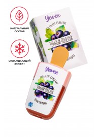 Охлаждающий бальзам для губ «Томный поцелуй» с ароматом черной смородины - 5 мл. - ToyFa - купить с доставкой в Люберцах