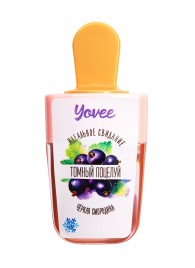 Охлаждающий бальзам для губ «Томный поцелуй» с ароматом черной смородины - 5 мл. - ToyFa - купить с доставкой в Люберцах