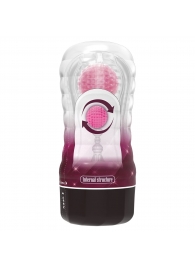 Прозрачный текстурированный мастурбатор Vacuum Cup Masturbator Black Hole - Baile - в Люберцах купить с доставкой