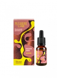 Капли с согревающим эффектом Passion Drips Warming - 15 мл. - Pleasure Lab - купить с доставкой в Люберцах
