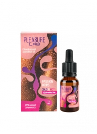 Жидкий вибратор Passion Drips Cold n Hot - 15 мл. - Pleasure Lab - купить с доставкой в Люберцах