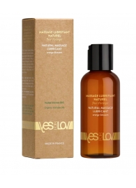 Натуральная массажная смазка Natural Lubricant Orange Blossom - 100 мл. - YESforLOV - купить с доставкой в Люберцах