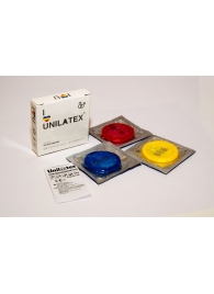 Разноцветные ароматизированные презервативы Unilatex Multifruits - 3 шт. - Unilatex - купить с доставкой в Люберцах