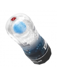 Прозрачный текстурированный мастурбатор Vacuum Cup Masturbator Planet - Baile - в Люберцах купить с доставкой
