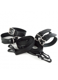 Черный комплект для растяжки на кровати «Новичок» - Sitabella - купить с доставкой в Люберцах