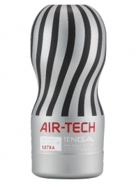 Серый мастурбатор Reusable Vacuum CUP ULTRA - Tenga - в Люберцах купить с доставкой