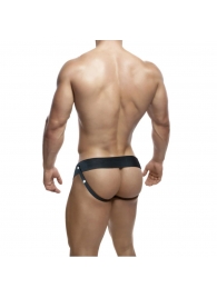 Телесный фаллопротез на черных эластичных ремнях 7 Inch Hollow Strap On - 17 см. - Blush Novelties - купить с доставкой в Люберцах